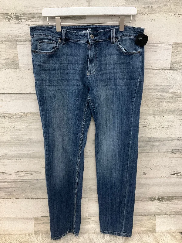 Authentic Men's Denim JeansJeans Skinny By Liz Claiborne In Blue Denim, Size: 10