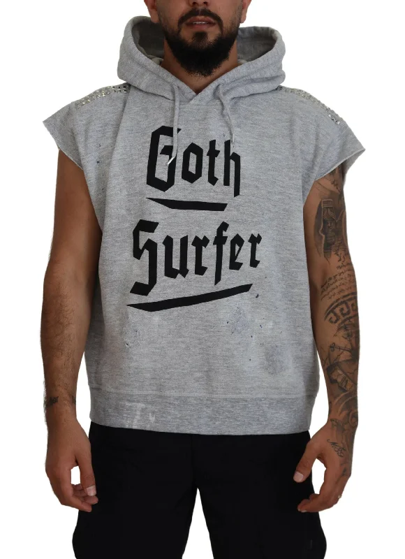 Men's Unique and Designer TopsDsqua²   Cotton Short Sleeves Hooded Men's T-shirt