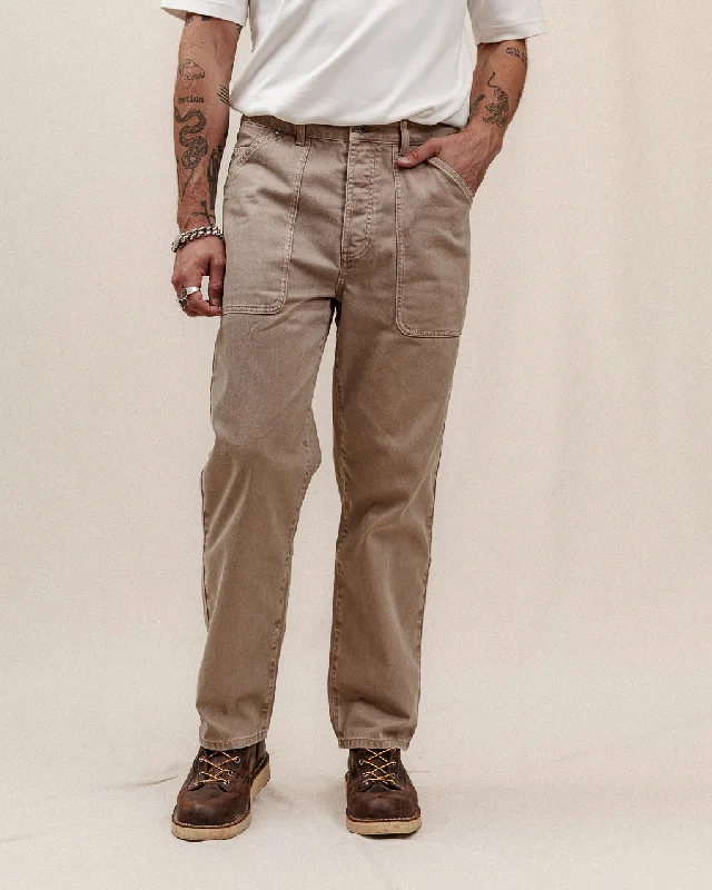 Men's Pants with Contrast Fabric PanelsMojave Denim Jeans - Vintage Smoke