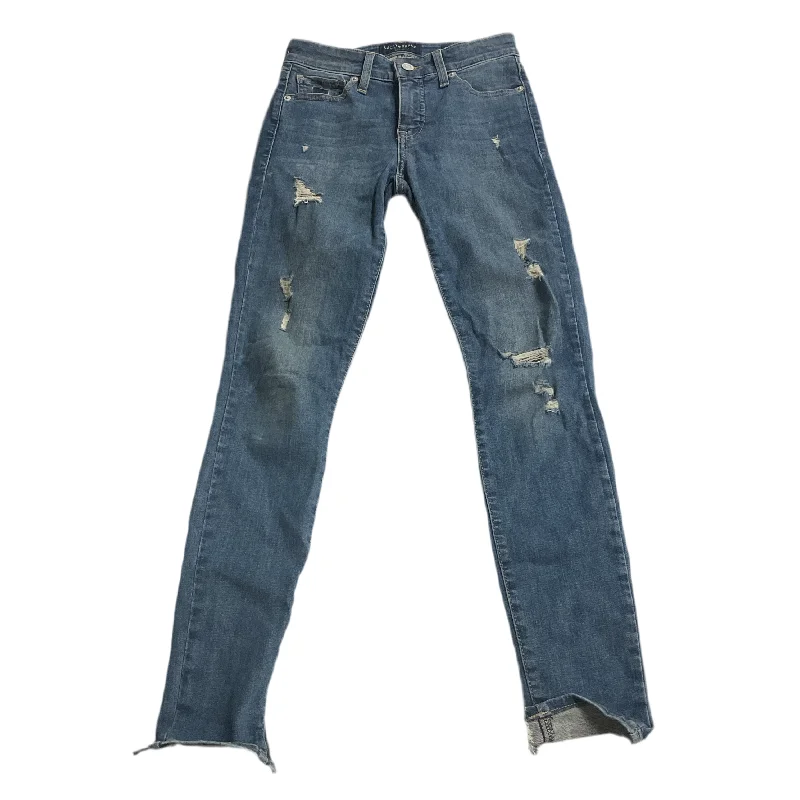 Premium Men's JeansJeans Skinny By Lucky Brand In Blue Denim, Size:0