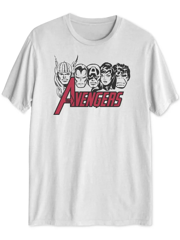 Men's Shirts with Custom MonogramsAvengers  Mens Graphic Short Sleeve T-Shirt