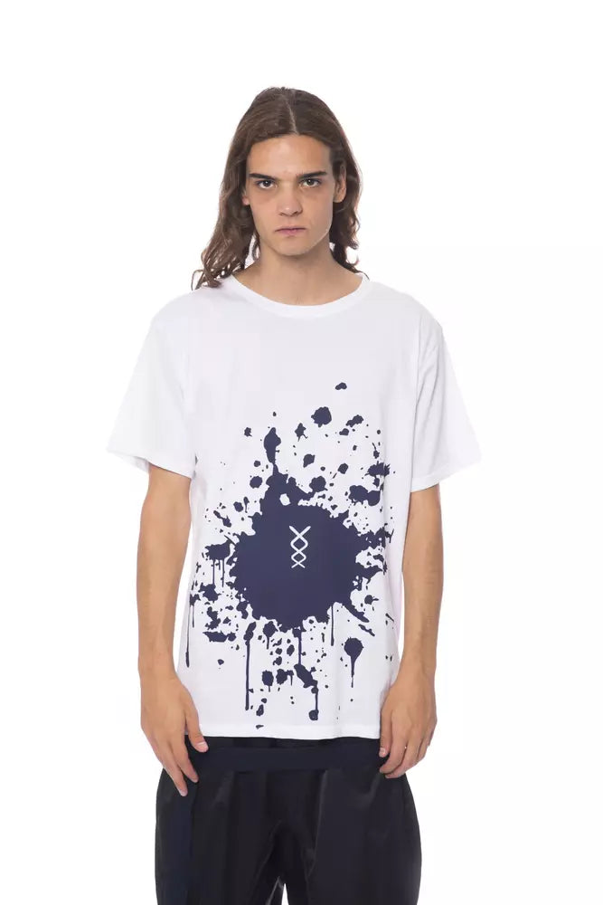 Men's Shirts with Graphic SleevesNicolo Tonetto  Cotton Men Men's T-Shirt