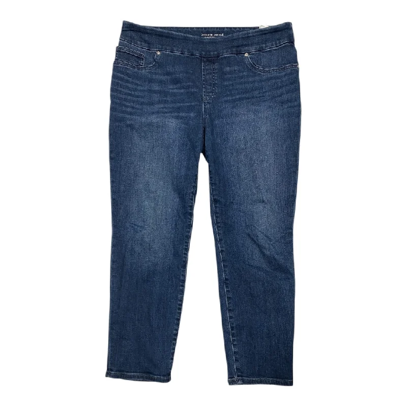 Modern Men's JeansJeans Straight By Chicos In Blue Denim, Size:12