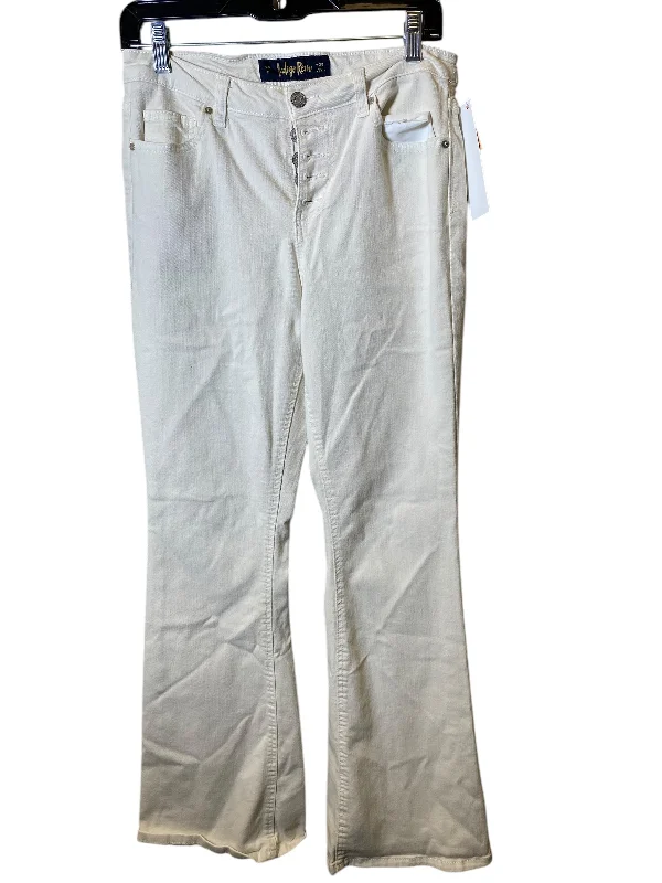 Sustainable Men's JeansJeans Flared By Indigo Rein In Cream, Size: 12