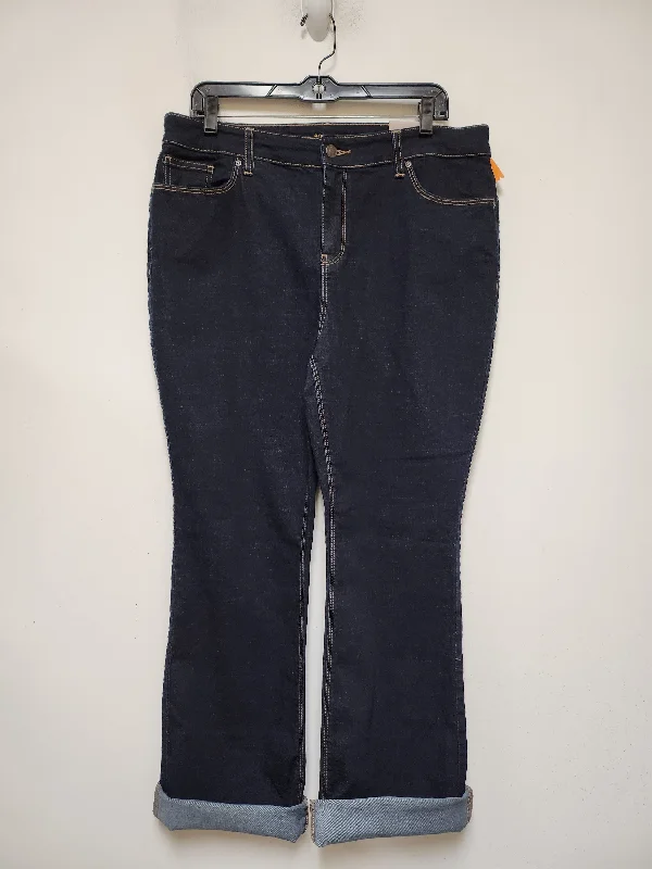 Unique Men's Jeans DesignsJeans Boot Cut By Chicos In Blue Denim, Size: 12