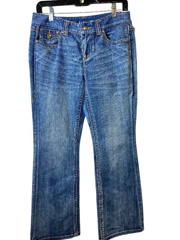 Unique Men's Jeans DesignsJeans Wide Leg By Inc In Blue Denim, Size: 8p