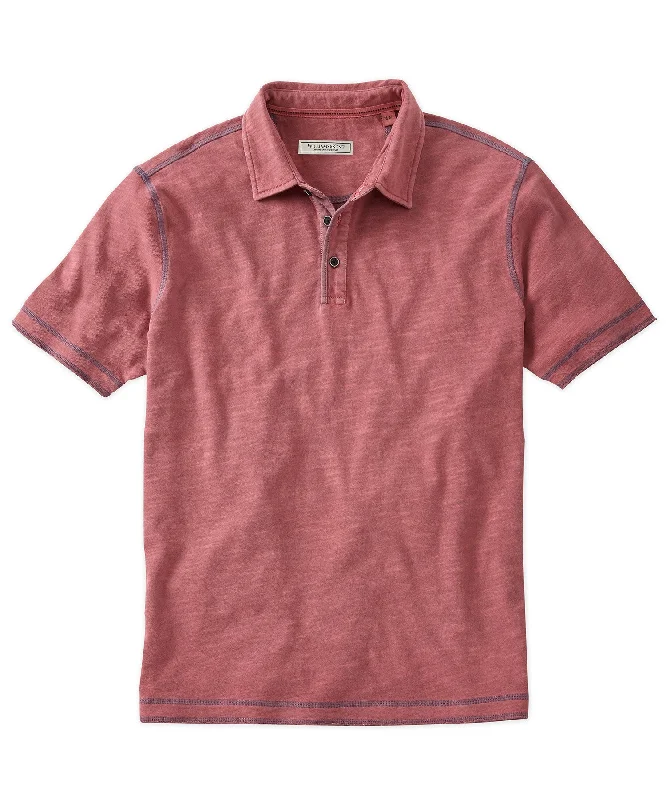 Men's Shirts with Logo EmbossmentsShort Sleeve Plaited Jersey Knit Polo