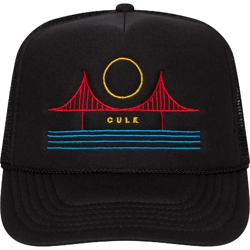 Reversible Bucket HatsMinimal Bridge Color Trucker