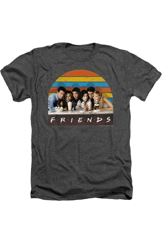 Men's Shirts for Outdoor ActivitiesFriends Soda Fountain Adult Heather Tee / T-Shirt Men's Shirts for Outdoor ActivitiesFriends Soda Fountain Adult Heather Tee / T-Shirt