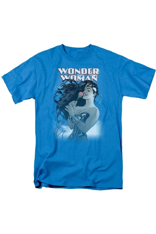 Men's Shirts with Cowl NecksDco Justice League of America Wonder Woman #178 Cover Short Sleeve Adult Tee / T-Shirt Men's Shirts with Cowl NecksDco Justice League of America Wonder Woman #178 Cover Short Sleeve Adult Tee / T-Shirt