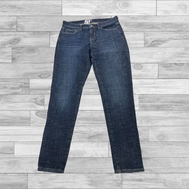 Cool Distressed Men's JeansJeans Straight By Gap In Blue, Size: 8