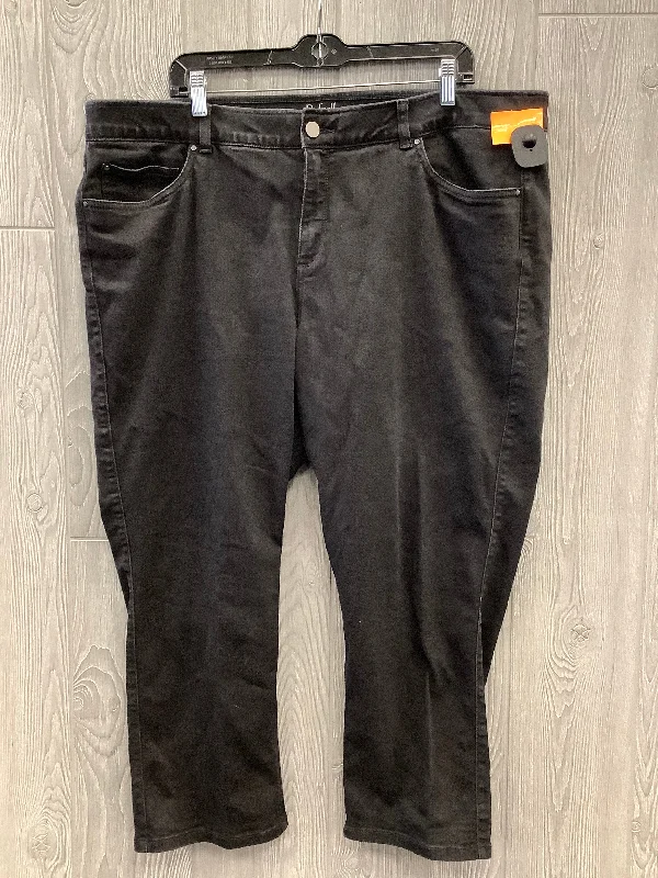 Affordable Men's JeansJeans Straight By Rafaella In Black, Size: 20