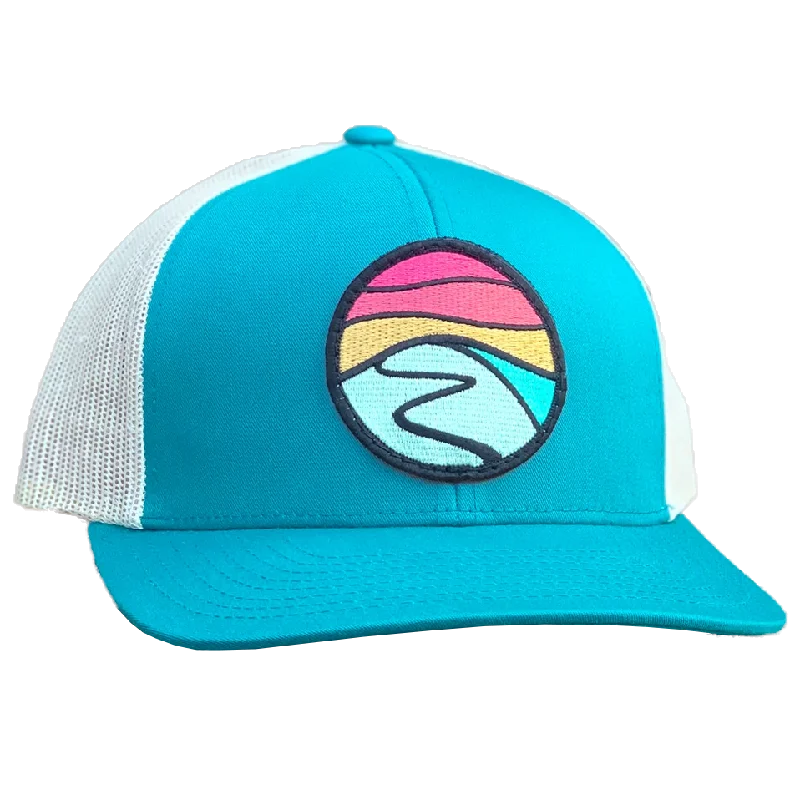 Teal/Sand
