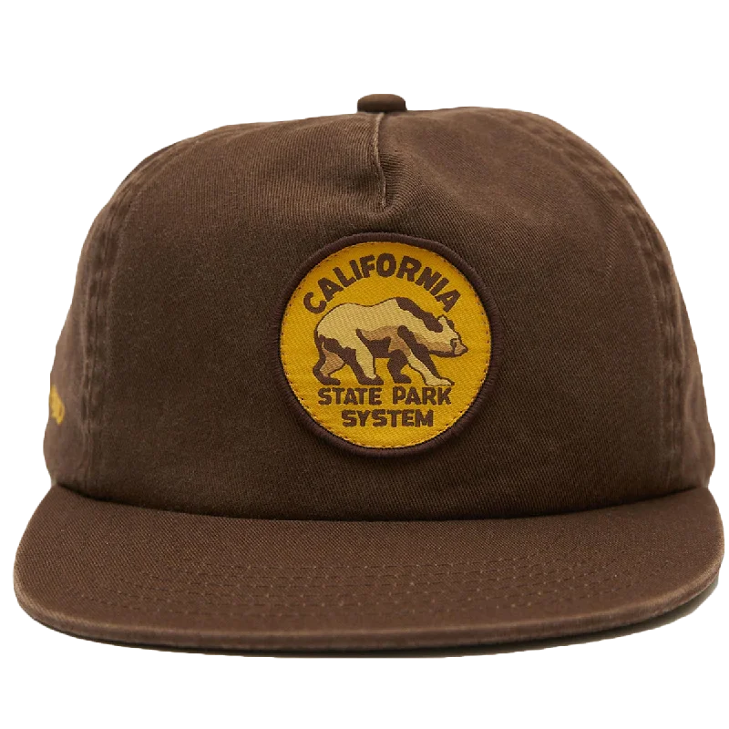 Quilted Winter HatsCalifornia State Park System Vintage Bear Patch Hat