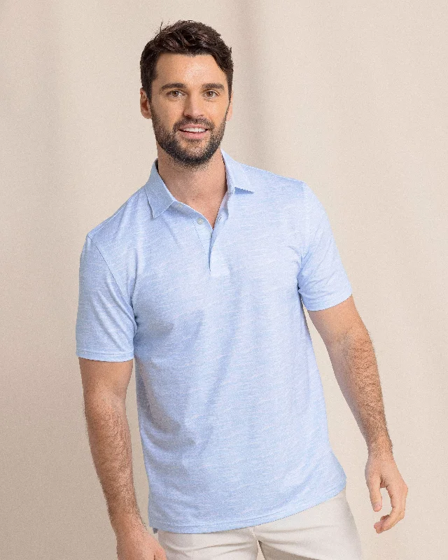 Breathable Men's Mesh TopsDriver Get In Shipshape Printed Polo