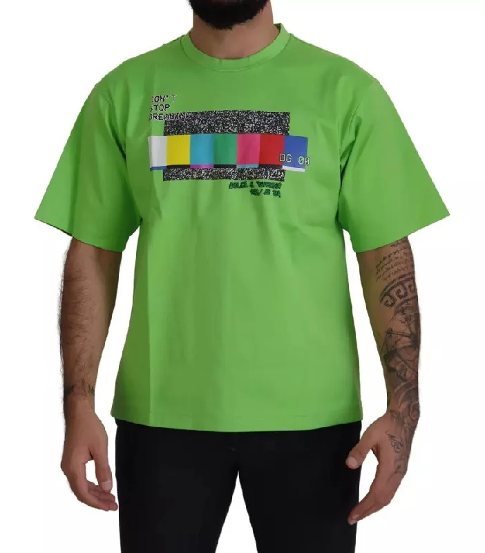 Men's Shirts with Plaid PatternsDolce & Gabbana Cotton DG CHANNEL Top Men's T-shirt (Pre-Owned) Men's Shirts with Plaid PatternsDolce & Gabbana Cotton DG CHANNEL Top Men's T-shirt (Pre-Owned)