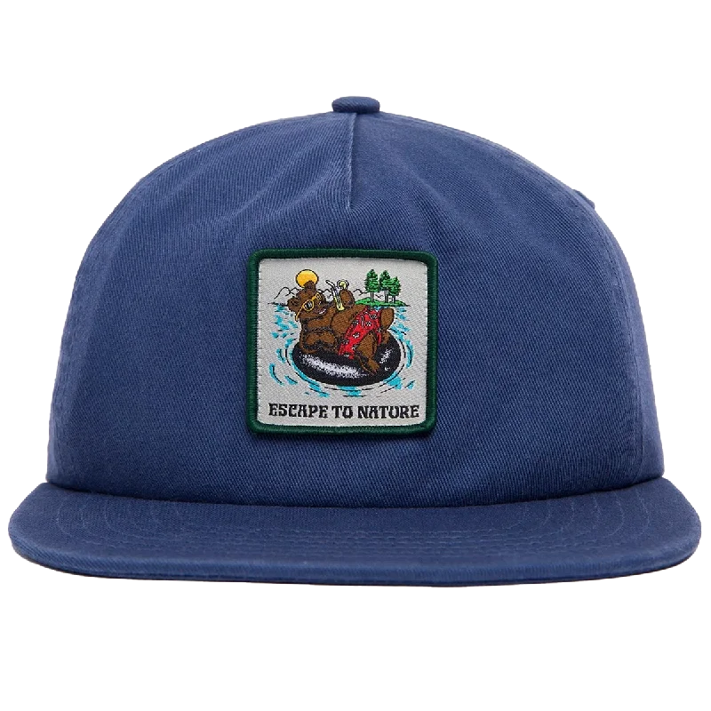 Elegant Derby CapsMen's Escape to Nature Bear Float Hat