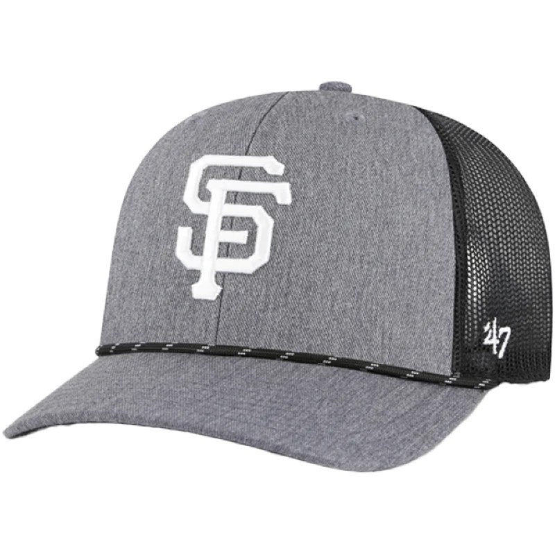 Designer Trucker HatsGiants Carbon 47 Trucker