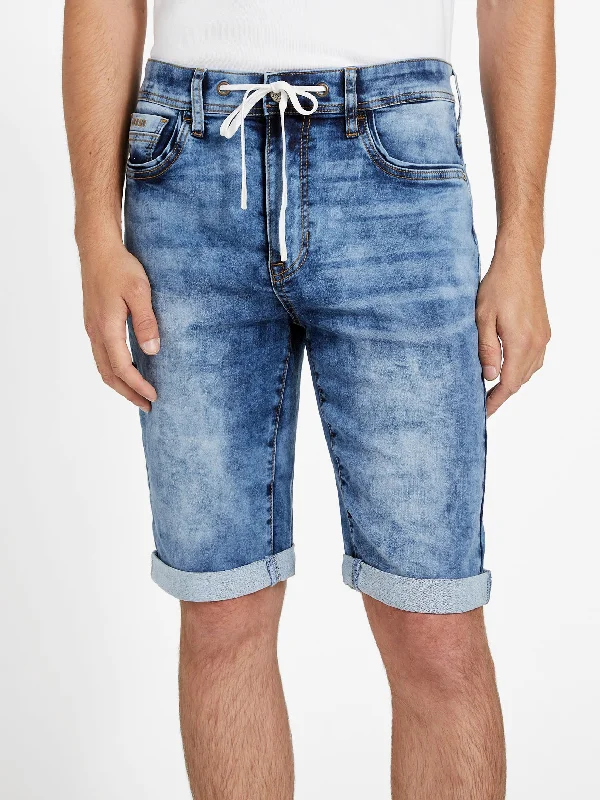 Men's Straight-Leg Jeans for a Classic FitEco Linus Rolled Denim Shorts
