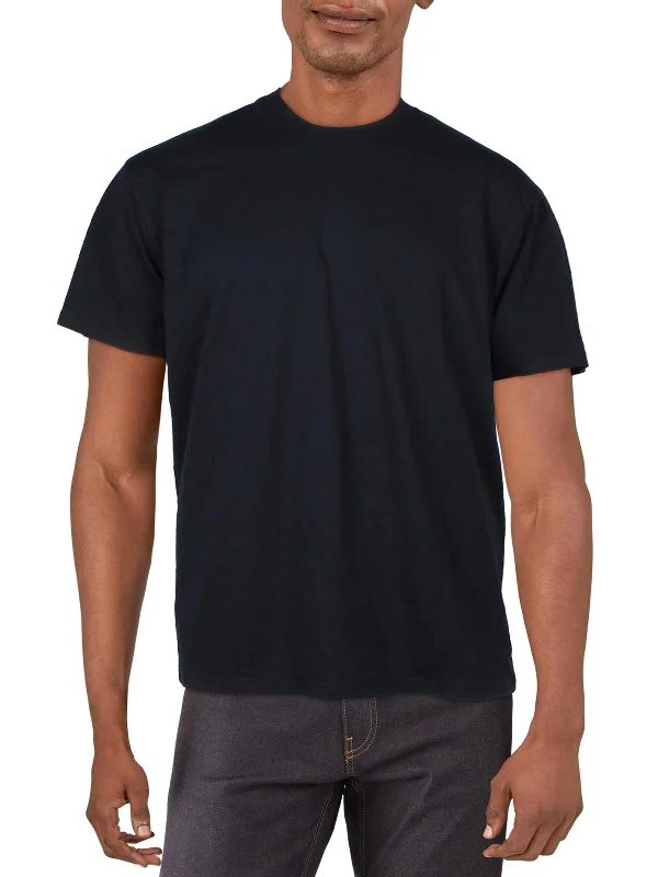 Men's Shirts with Graphic SleevesMens Crewneck Short Sleeve T-Shirt