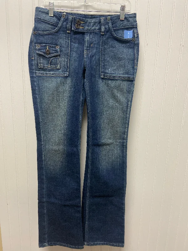 Premium Quality Men's Jeans for Every OccasionJeans Straight By Guess In Blue Denim, Size: 6