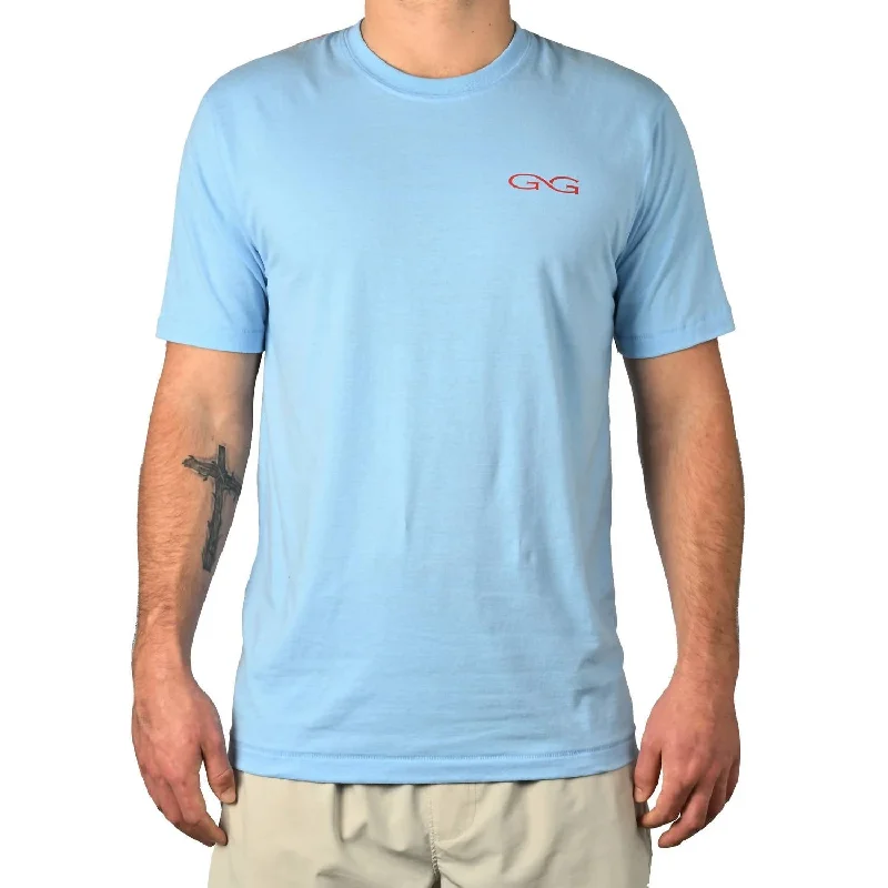 Elegant Men's Dress ShirtsGraphic Tee In Rainwater