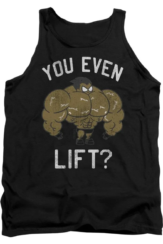 Men's Shirts with Patchwork PatternsTeen Titans Go You Lift Adult Tank Top