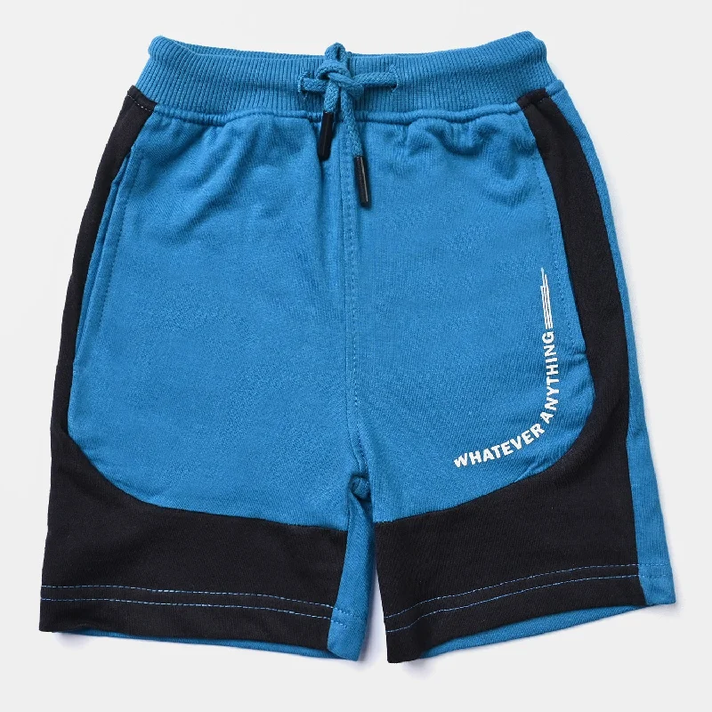Men's Tailored Pants for a Sharp AppearanceBoys Cotton Terry Jersey Short Whatever Anything-Fjord Blue Men's Tailored Pants for a Sharp AppearanceBoys Cotton Terry Jersey Short Whatever Anything-Fjord Blue