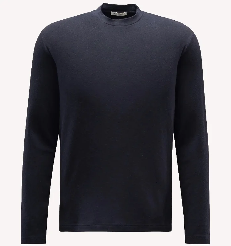 Men's Shirts with Hook-and-Loop ClosuresStefan Brandt Eli T-shirt in Marino