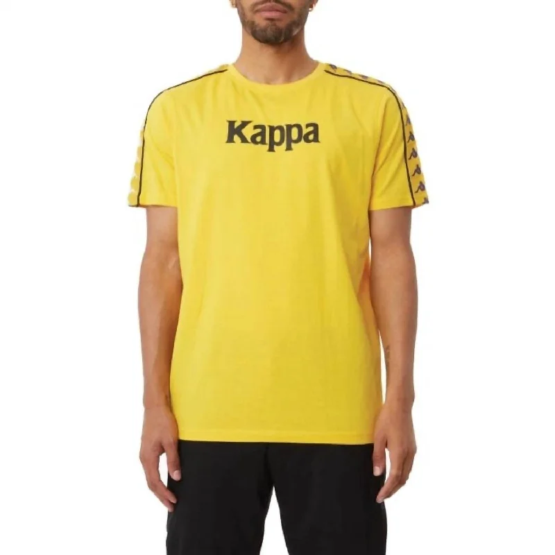 Men's Shirts with Drawstring WaistbandsAuthentic Bendoc Tee Shirt In Yellow