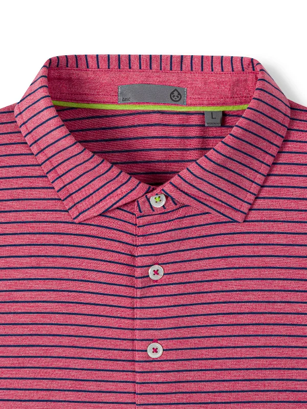 Men's Short-Sleeved ShirtsCloud Performance Polo - Brookline Stripe