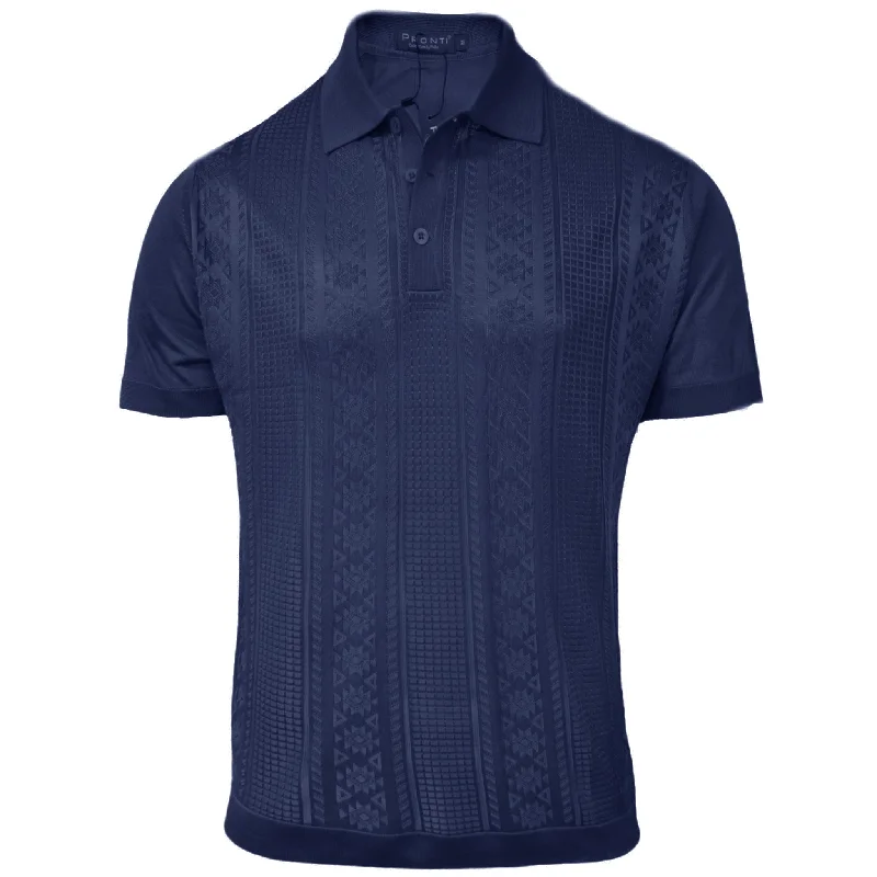 Men's Shirts with Tab CollarsPRONTI RELAX FIT KNITS/K1818