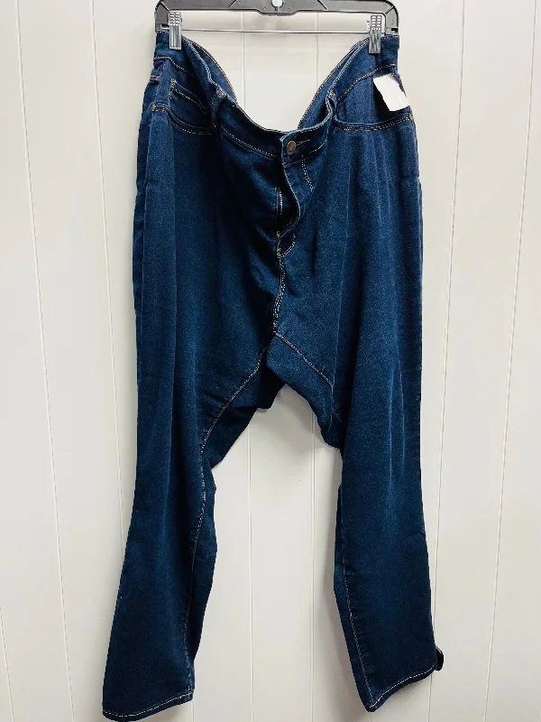 Authentic Men's Denim JeansJeans Skinny By D Jeans In Blue Denim, Size: 22