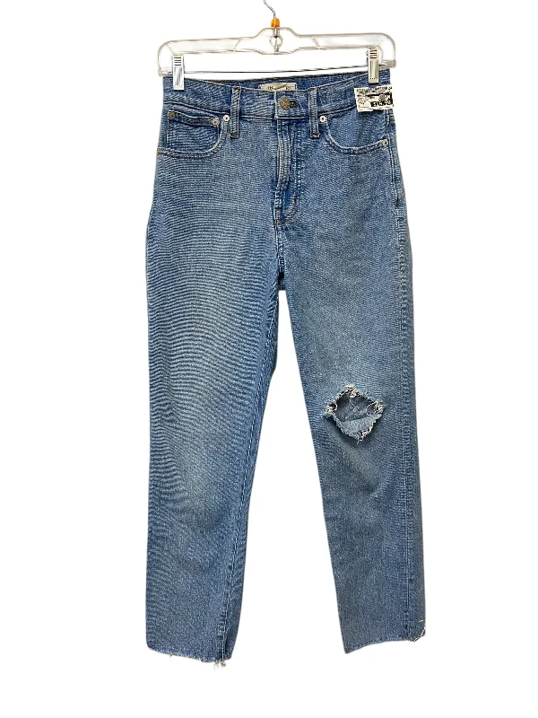 Men's Jeans with Stretch FabricJeans Boyfriend By Madewell In Blue Denim, Size: 0