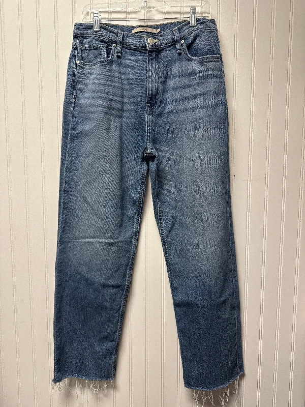 Fashionable Men's JeansJeans Straight By Hudson In Blue Denim, Size: 12