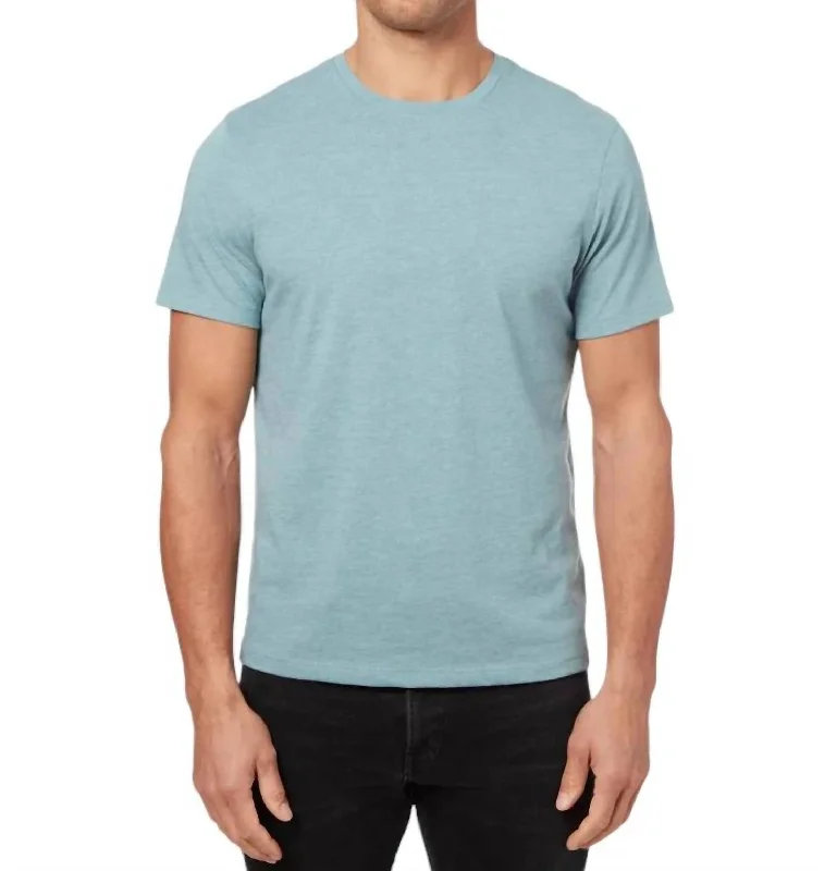 Breathable Men's Mesh TopsKismet Tee In Green