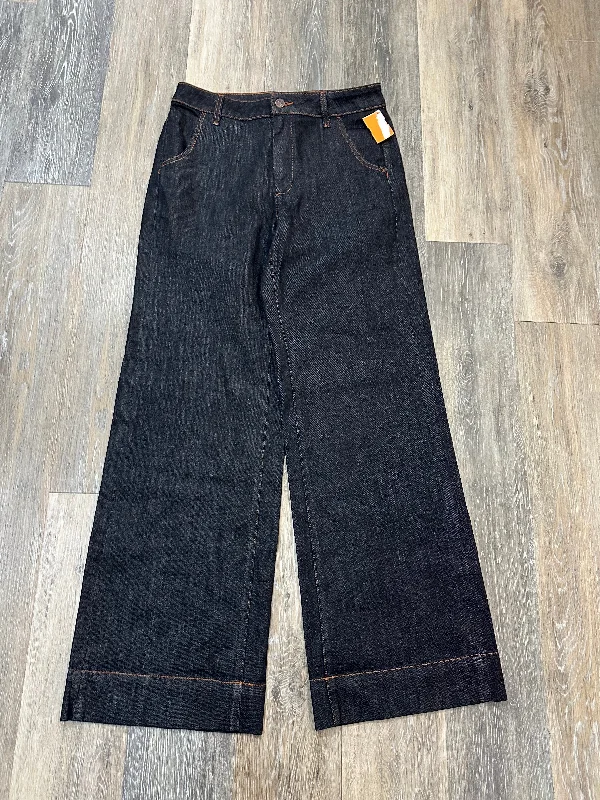Authentic Men's Denim JeansJeans Wide Leg By Chicos In Blue Denim, Size: 8