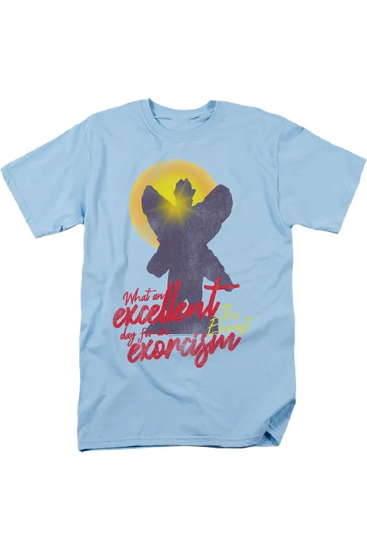 Men's Shirts with Convertible CollarsThe Exorcist Pazuzu Short Sleeve Adult Tee / T-Shirt Men's Shirts with Convertible CollarsThe Exorcist Pazuzu Short Sleeve Adult Tee / T-Shirt