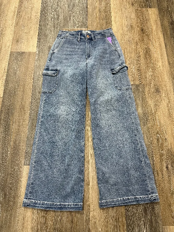 Classic Blue Men's JeansJeans Wide Leg By Paige In Blue Denim, Size: 0