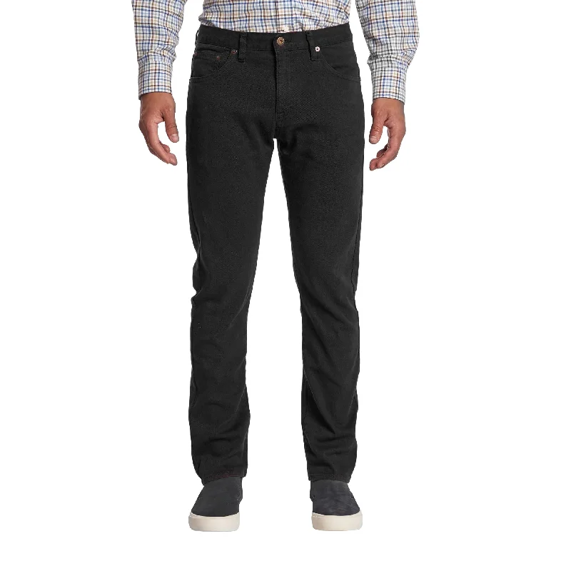 Men's Sports Pants for Active LifestylesTravel Jeans Slim Fit - Black