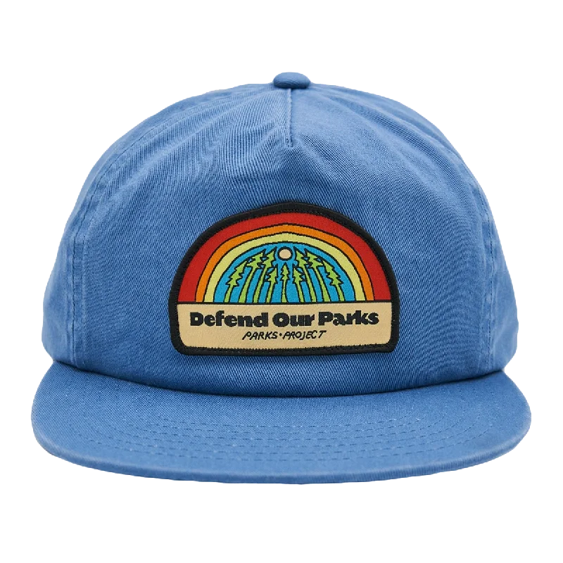 Female Fisherman HatsDefend Our Parklands Rainbow Patch Hat