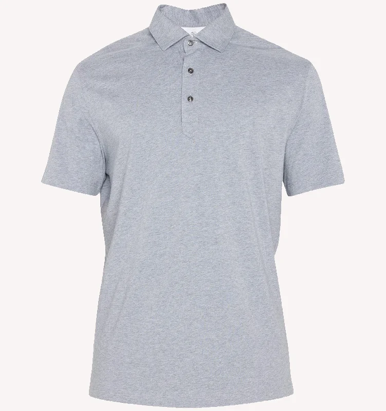 Men's Shirts with Pin CollarsBrunello Cucinelli Polo in Grey