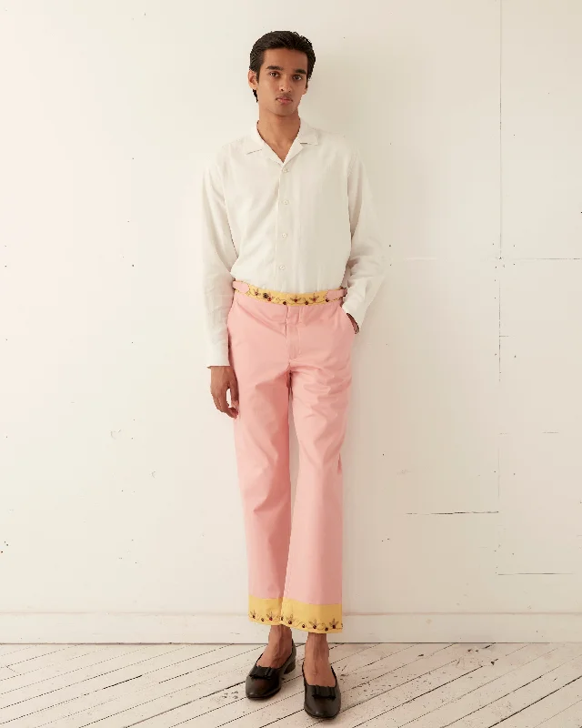 Men's Pants with Adjustable CuffsJeweled Ivy Trousers