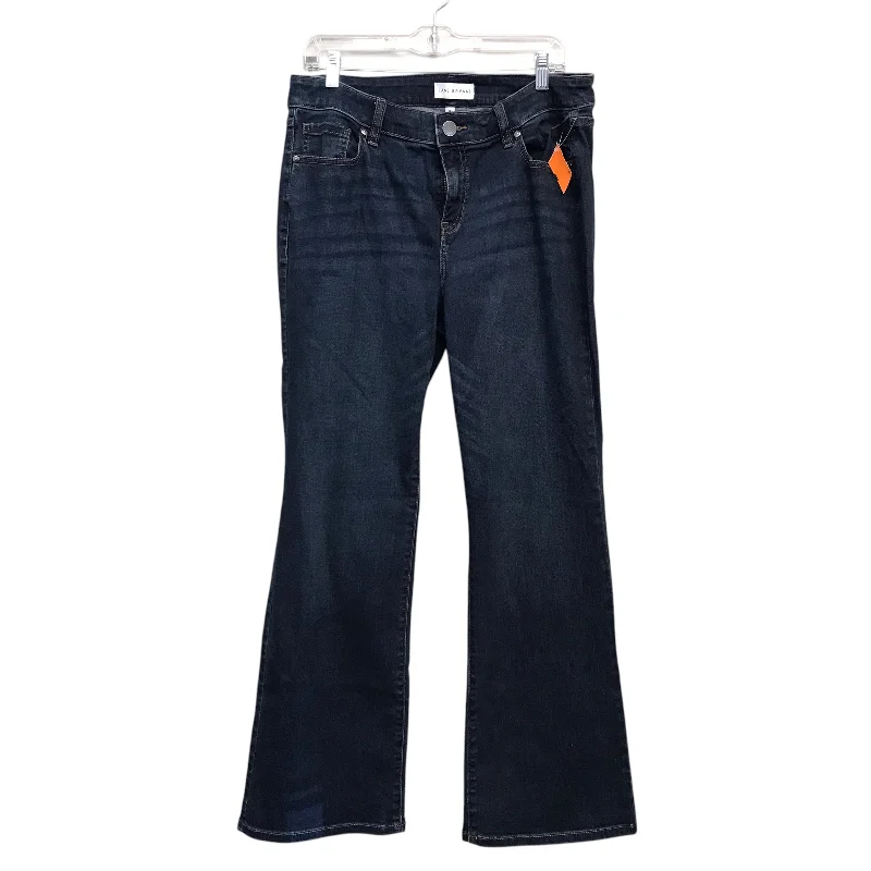 New Arrival Designer Men's JeansJeans Flared By Lane Bryant In Blue Denim, Size:14