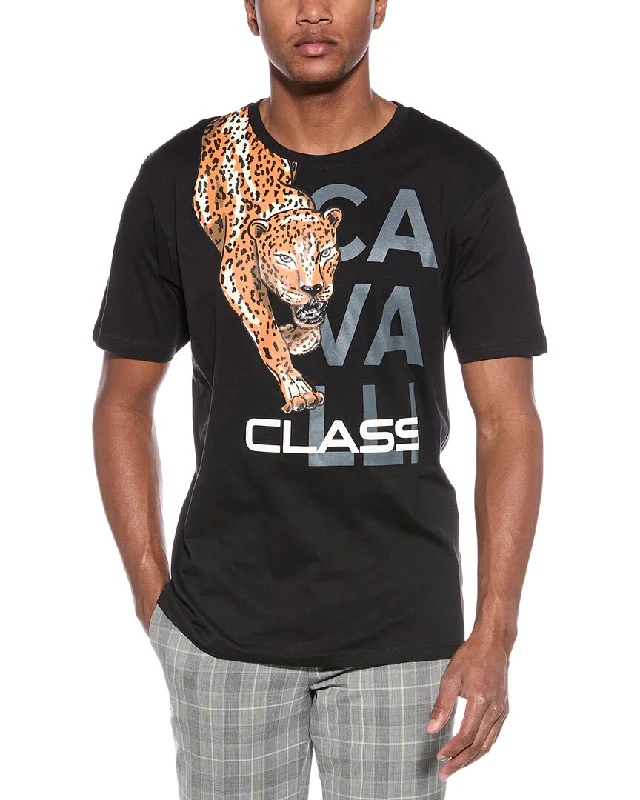 Men's Shirts with TiesCavalli Class Graphic T-Shirt