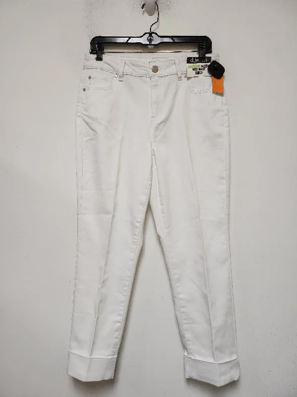 Men's Jeans in Unique PatternsJeans Straight By D Jeans In White, Size: 10