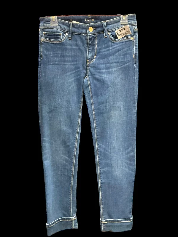 Men's Jeans with Functional PocketsJeans Cropped By White House Black Market In Blue Denim, Size: 0