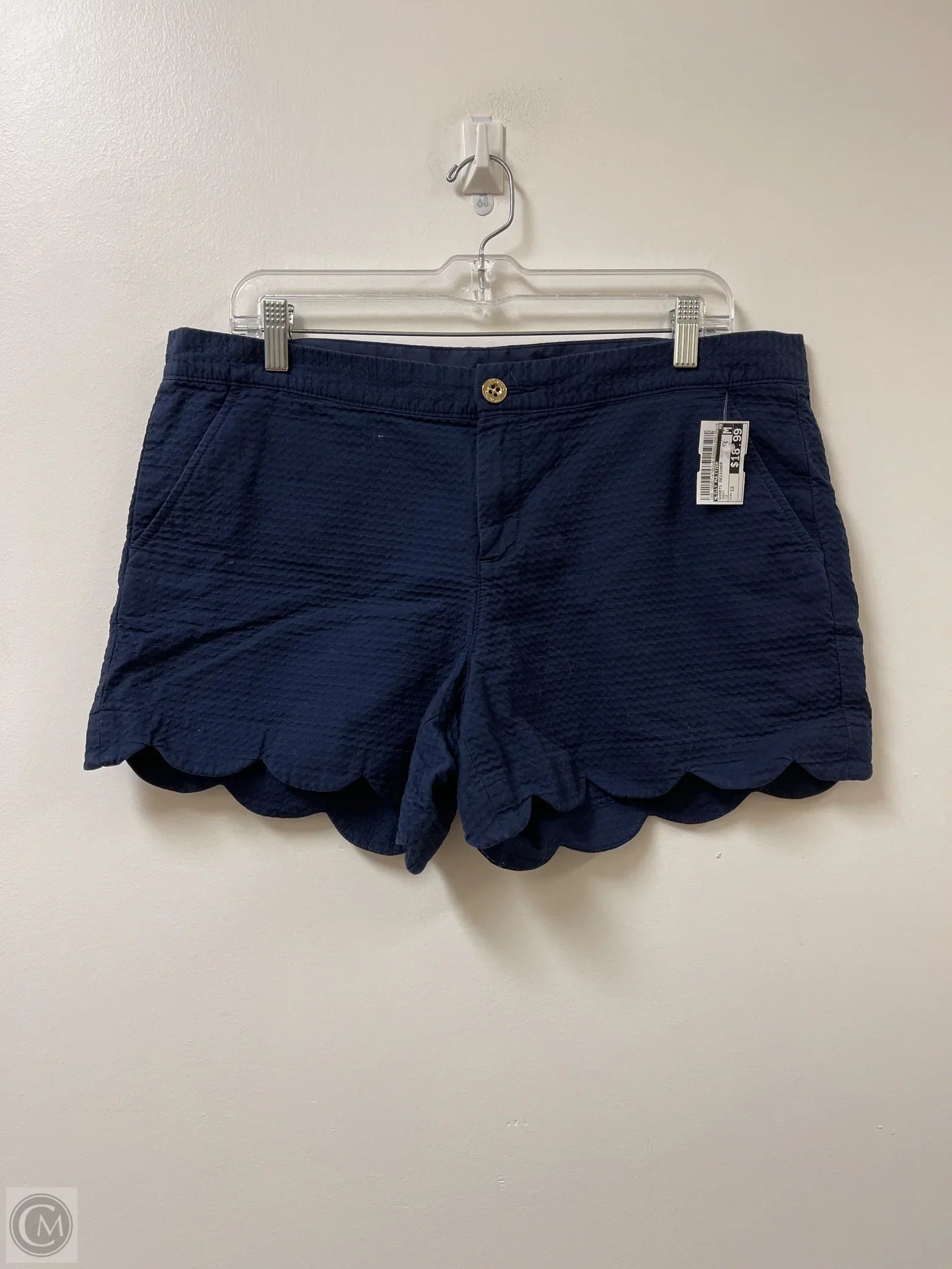 Men's Pants with Graphic PrintsShorts Designer By Lilly Pulitzer In Navy, Size: 12