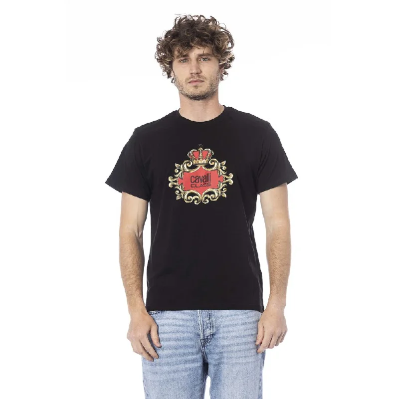 Men's Shirts for HuntingCavalli Class  Cotton Men's T-Shirt