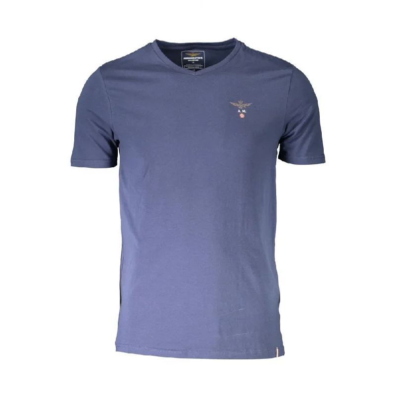 Men's Three-Quarter Sleeved TopsAeronautica Militare  Cotton Men's T-Shirt